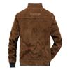 Corduroy Sea Winter Velvet Cotton Clothes Stand-up Collar Atmospheric Casual Men's Warm Jacket Clothes
