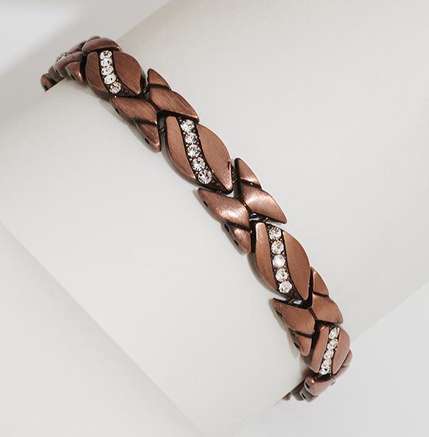 Weiwan Blatt Diamant Magnetarmband