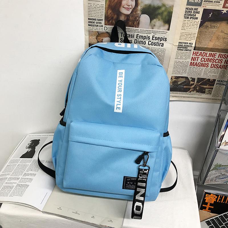 

Рюкзак для студентов Холщовый школьный рюкзак Легкий Вместительный Мягкий плечевой ремень Принт Многофункциональные рюкзаки