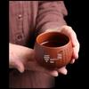 Shangqi Red Clay Arhat Tea Cups (Set of 3)