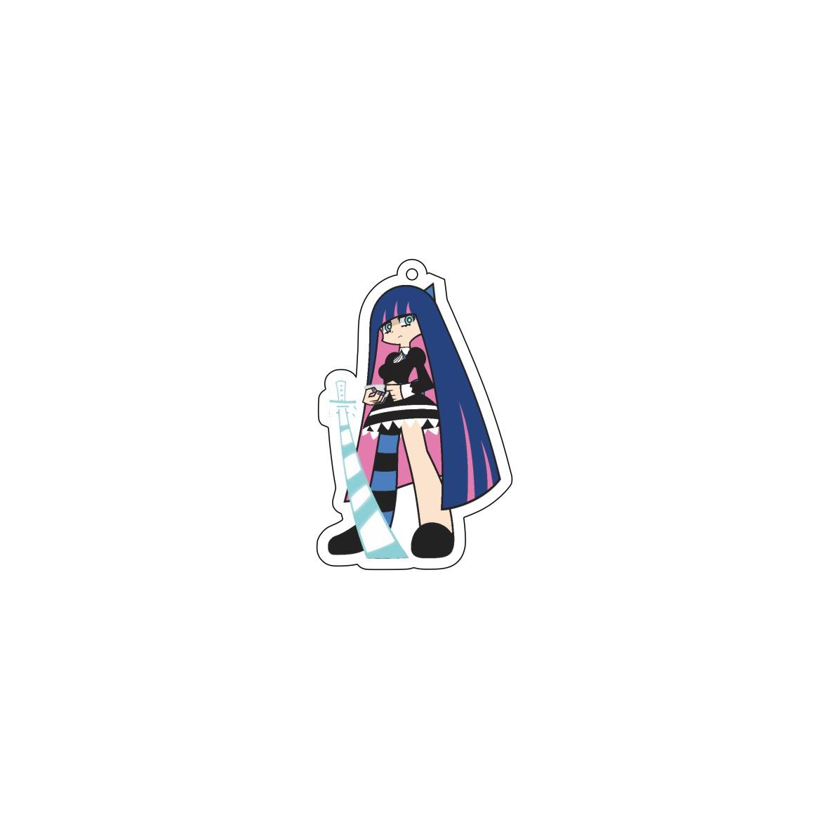 

55MM Anime Panty Stocking with Garterbelt Keychain See Through/Anarchy Panty Acrylic Model Plate Christmas Gifts 55mm