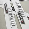 2 Pezzi Emblema TURBO 4MATIC+ per Mercedes Benz AMG W213 W205 W177 W167 A45S E63S GLE53 Badge parafanghi Adesivo Logo Accessori Auto