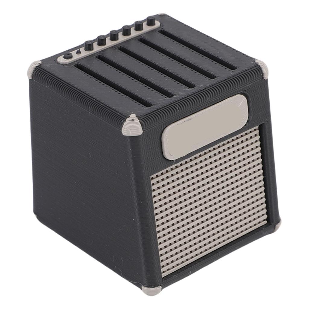 Gitarrenplektren Display Halter Box Stilvolle 5 Gitarrenplektren Organizer Hülle für Musikbegeisterte Musiker Schwarz D