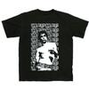 Men's Iggy Pop Clipped T-shirt Medium Black