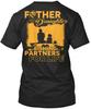 Father And Daughter Fishing Partners For Life T-Shirt Made In USA Size S To 5XL