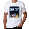 Free Guy Tshirt Plus Size Simple Casual Top
