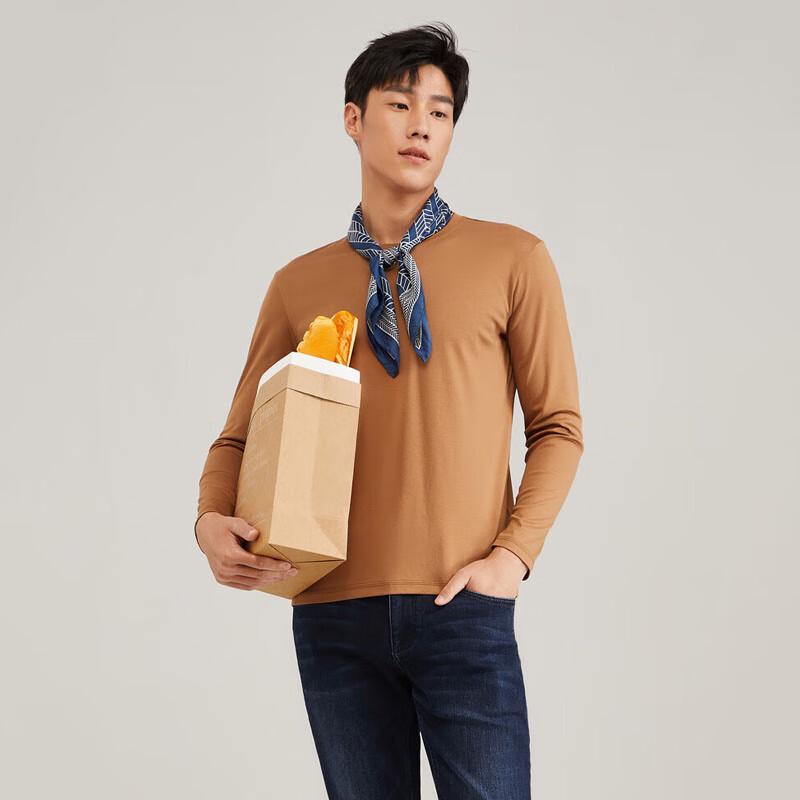 

YOUNGOR Men s Breathable Long Sleeve T-shirt 3XL