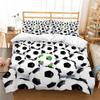 Completo Lenzuola Moda Pittura Calcio Set Letto Casa Nuovi Freschi Copripiumini Biancheria da Letto Casa Copripiumino Alta Qualità