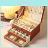 Vintage Jewelry Box High End Exquisite Storage For Necklaces And Earrings For Gift Giving