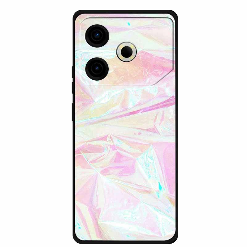 Phone Case For Tecno Pova6 Neo TPU Back Coque for Pova 6 Neo Marble Colour Soft Cover Protective Funda Luxury Silicone Shell