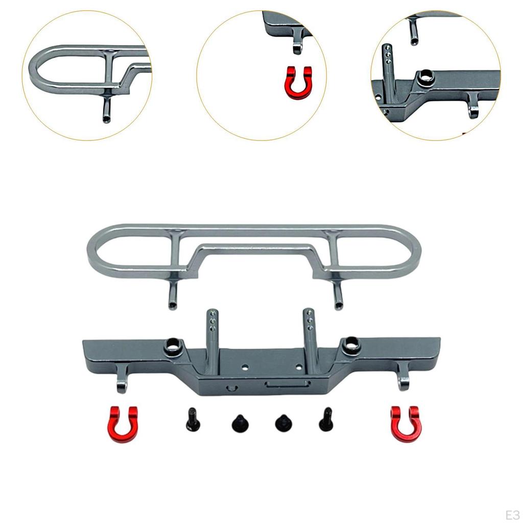 Bar for 1/24 Scale RC Accessories,Lightweight,Easy to Install,Sturdy,Repair Upgrade Replacement