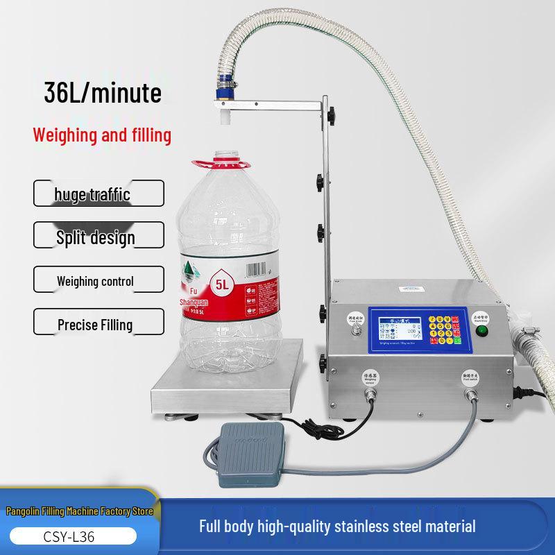 

Автоматическая весодозировочная машина Chuan Shan Yi L36 для розлива вина, масла, мыла, моющего средства