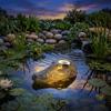 PE Blow Molded Floating Duck Ornament Balanced Buoyant Weighted Bottom Duck Statue Delicate Painting