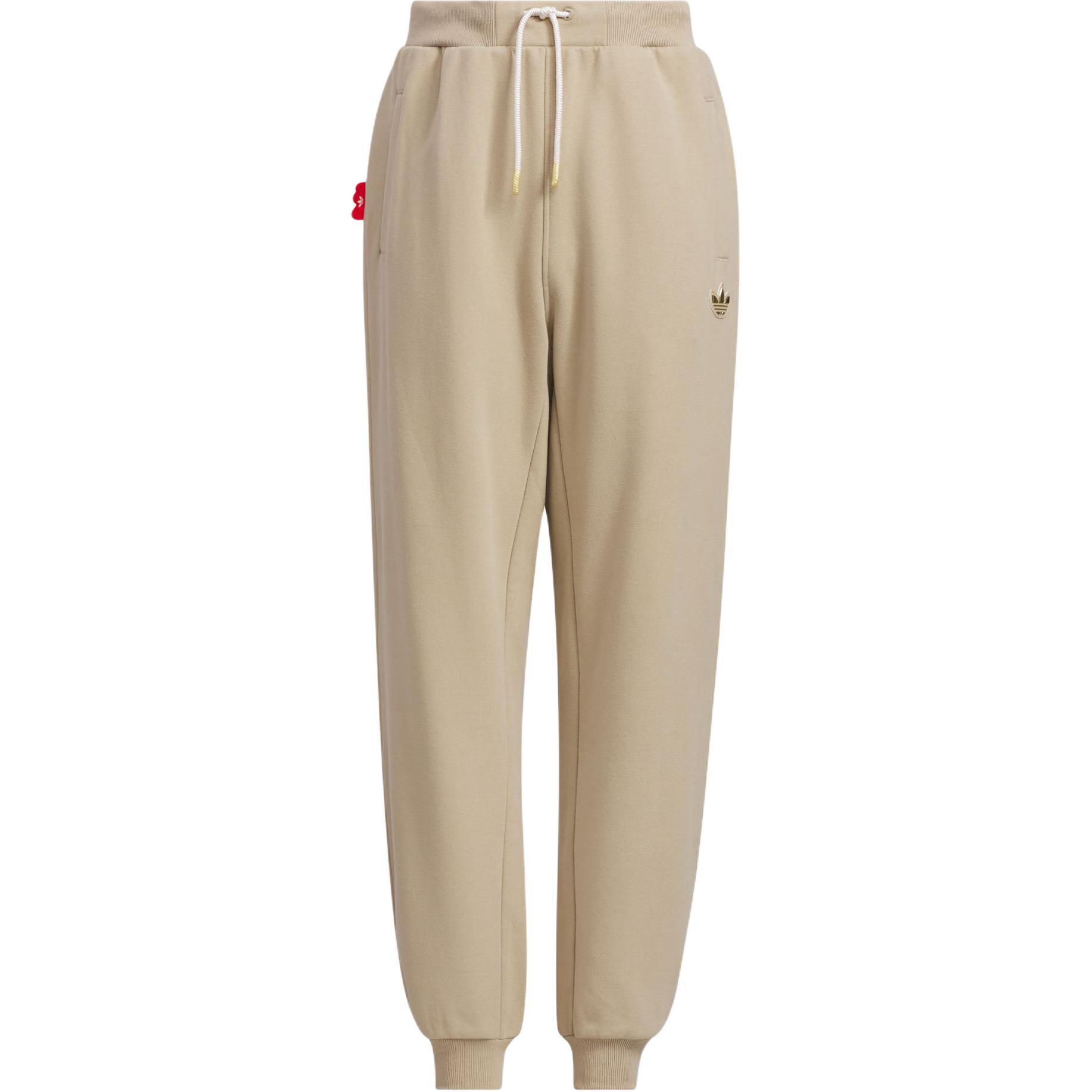 Teenagers Adidas Originals Knitted Sweatpants JK KN PANTS Shadow Khaki Brown JM5866 164