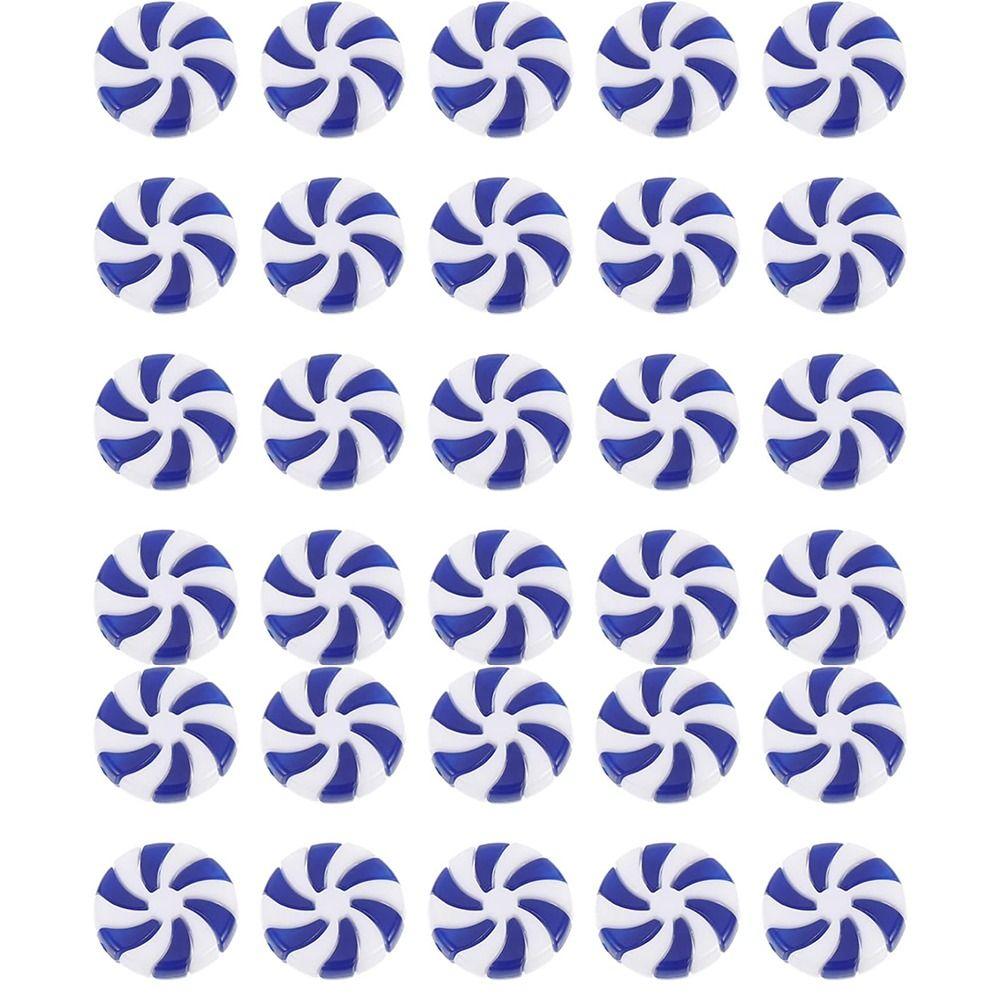 30/50pcs DIY Christmas Candies Pendant 4 Color Simulation Candies Christmas Decoration  New Year