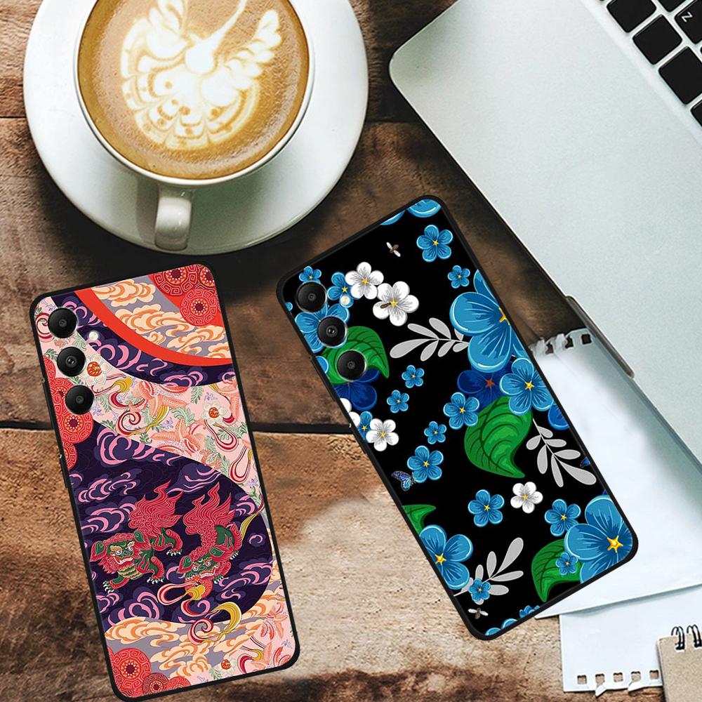 

For Samsung Galaxy A05s 4G Soft TPU Case Phone Protective Cover Pattern Printing Ocean Coral