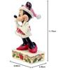 Enesco Minnie Wonderful Christmas Figurine, Disney Traditions, 6002843, W7 X H11.7 X D4.4cm [Parallel Import]