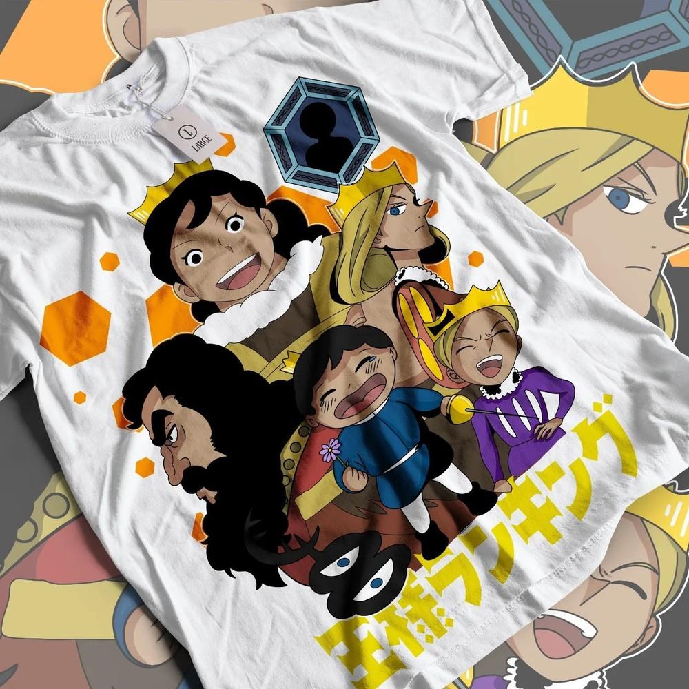 Bojji Ranking Of Kings new Unisex T-shirt Funny Bojji Ousama Ranking 4XL