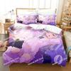 3D Print Anime Murasaki Shion Bedding Set Printed Duvet Cover Pillowcase Single Double Style Queen King Size Sets