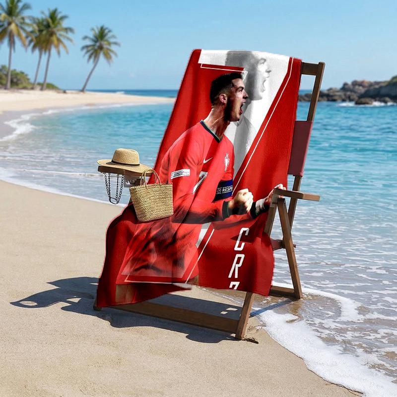 Crf Fashion Beach Towel: Ideal for Summer Adventures Soft, absorbent and quick drying suitable for swimming and bathing