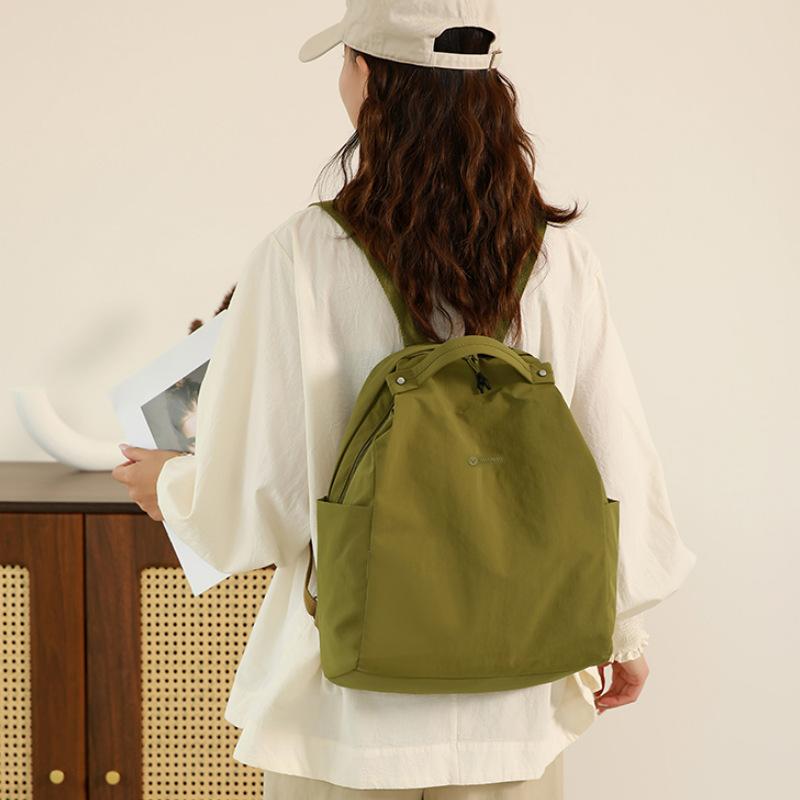 Schoolbag1011 spring and summer new women's multi-compartment large-capacity backpack casual versatile travel backpack