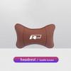 1Pcs Car Seat Headrest Auto Logo Neck Head Pillow Tools For VW R Line GTI Atlas Jetta Touareg Variant Golf Polo Taos PassatAL6