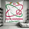 SV Zulte Waregem Wall Hanging Printed Fabric Blanket Decorative Tapestries for Bedroom Living Room Home Decor