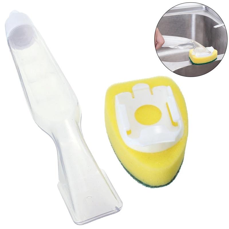 Kitchen Sponge Brush Refill Cleaning Scrubber Washing Dish