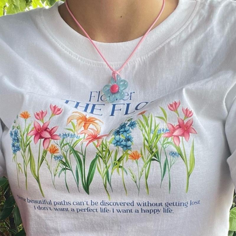 Colorful Hollow Flower Resin Crafts Cute Five-Petaled Flower Accessories Cute Hairpin Phone Cases Jewerly Decor Keychain