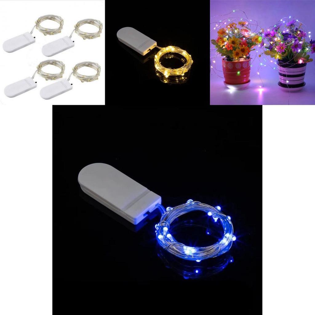 Led Copper Wire Fairy Lights With Flashing Mode For Indoor Outdoor Garden Events