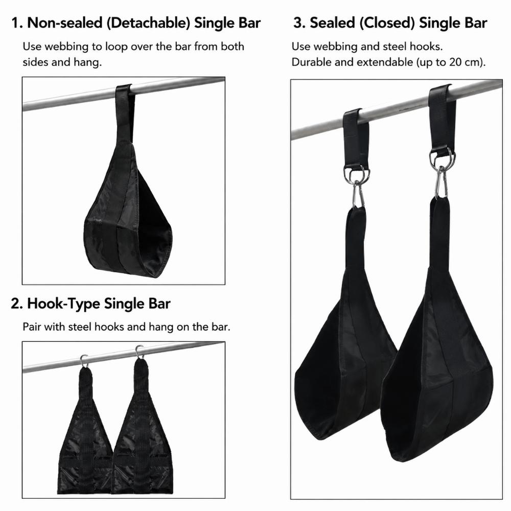 Practical Pull Up Assist Strap Sturdy Core Workout Strap Durable Leg Raise Strap Leg Raise
