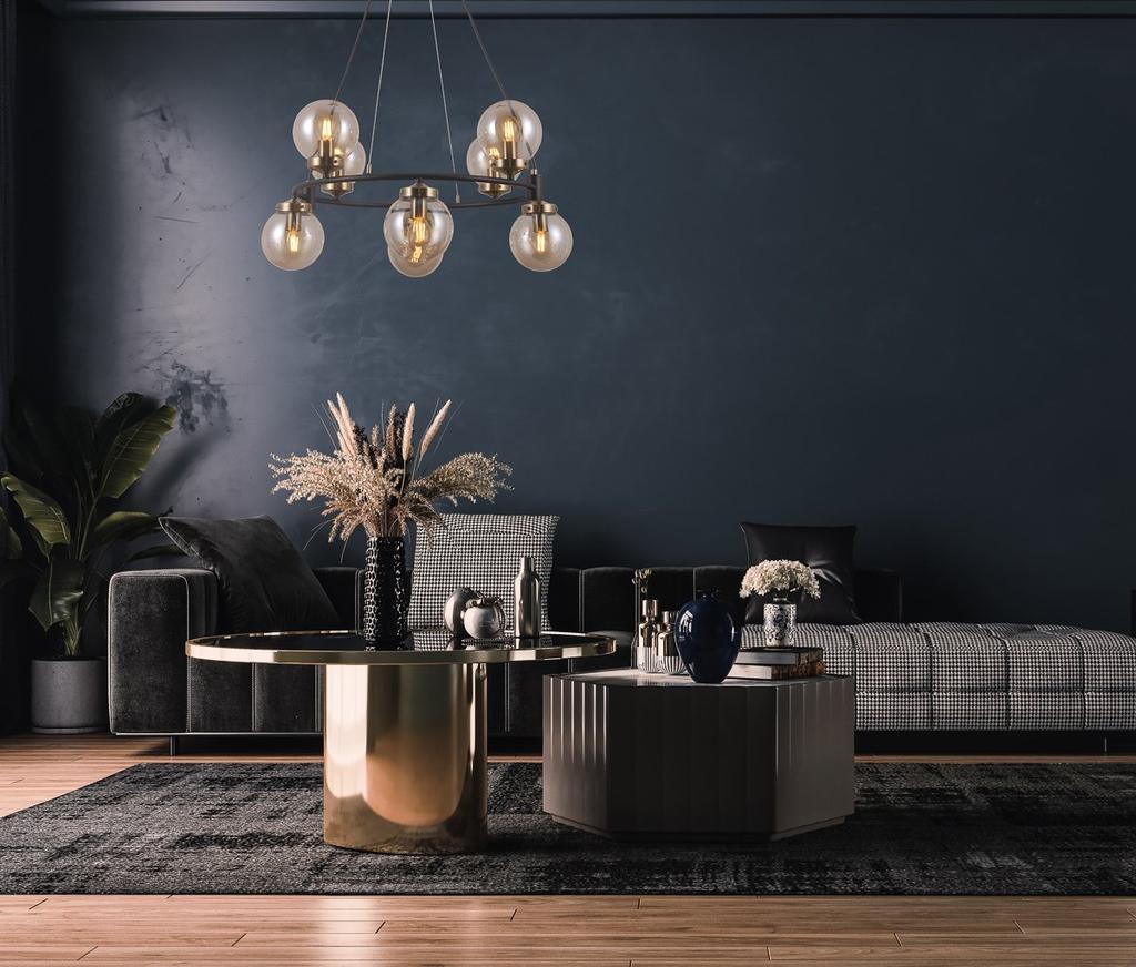 Lampa wisząca GALVEZ PND-28622-8A Italux