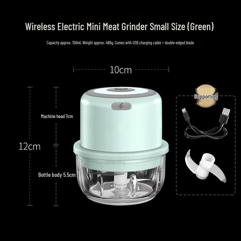 Zhi Shi Electric Mini Food Processor