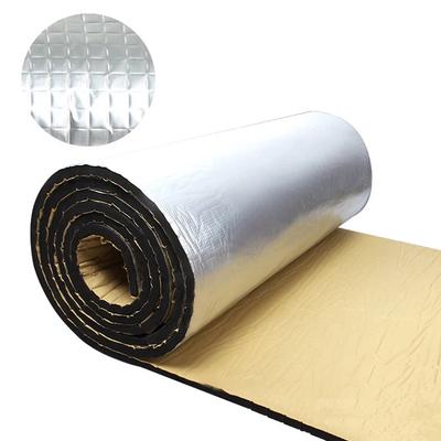 500x2000x5/10mm Aluminum Foil Sound Deadener Mat Self Adhesive Acoustic Thermal Pad Automobile Audio Sound Insulation Mats