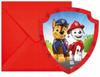 Zaproszenia Z Kopertami Paw Psi Patrol 6Szt.