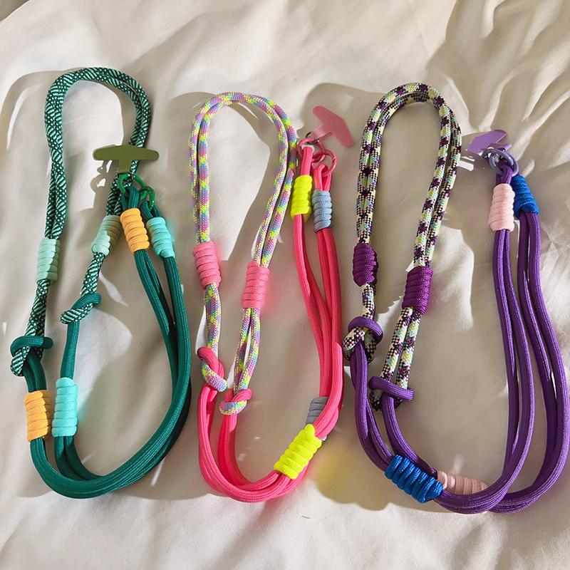 Creative Nylon Lanyard - Long Crossbody Strap for Phone Cases, Multi-Use Anti-Lost Chain, Fits CCD, Side Shoulder/Neck Carry