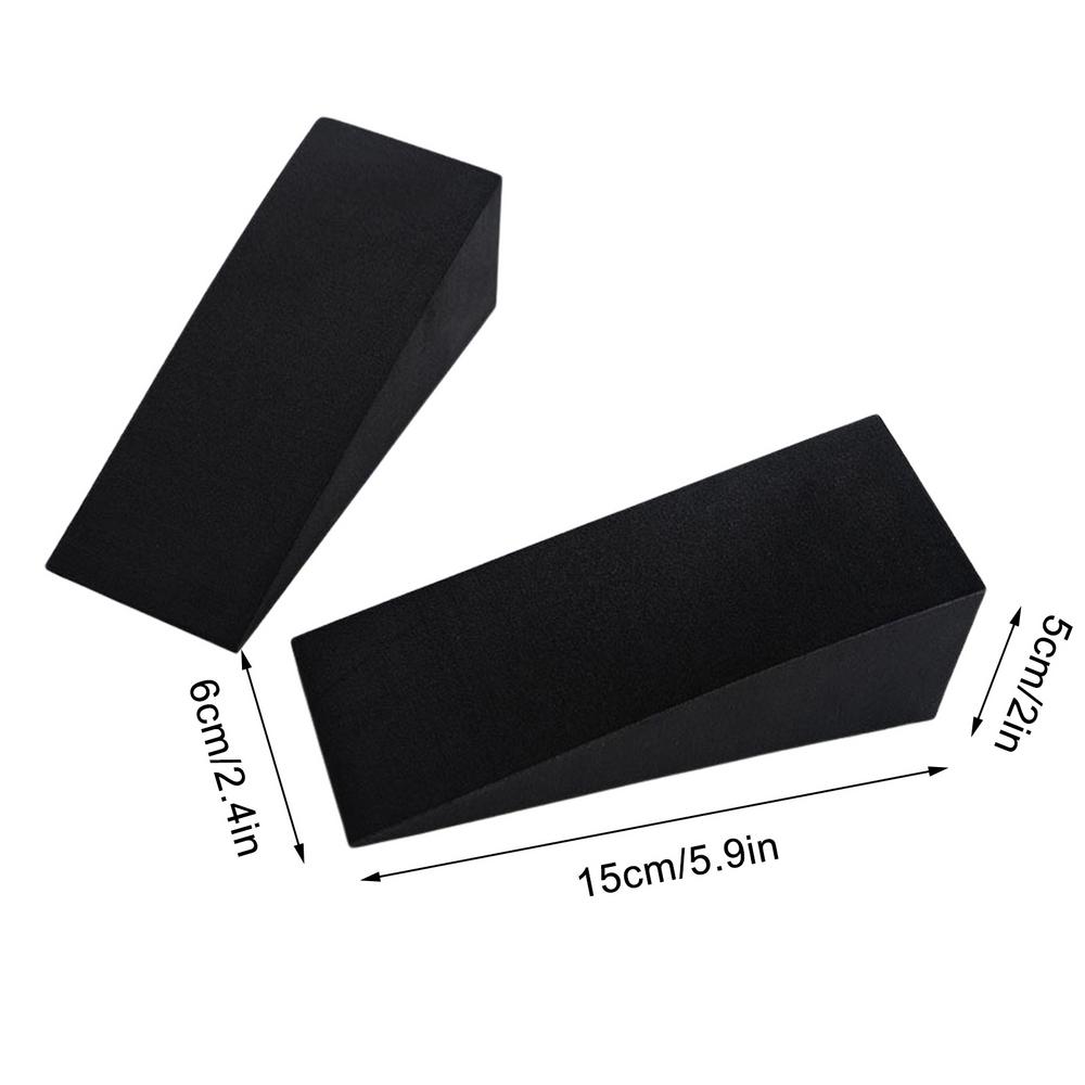 Calf Stretcher Yoga Slant Board Foam Wedges Non-Slip Fitness Incline Boards Foot Stretch Wedge Block for Plantar Heel Foot