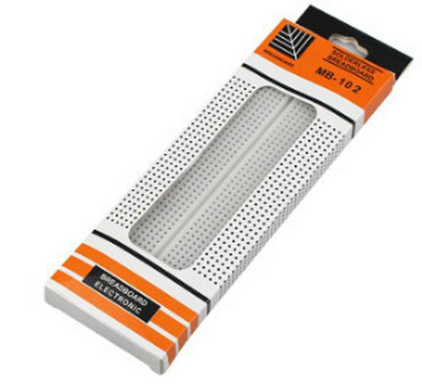 MB-102 Red & Blue Line Breadboard - 830 Holes for Experiment Connections