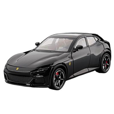 1/22 Ferrari Purosangue SUV Legierungsauto Diecasts & Spielzeugfahrzeuge Metallspielzeugauto Modell Sound und Licht Sammlung Kinderspielzeug
