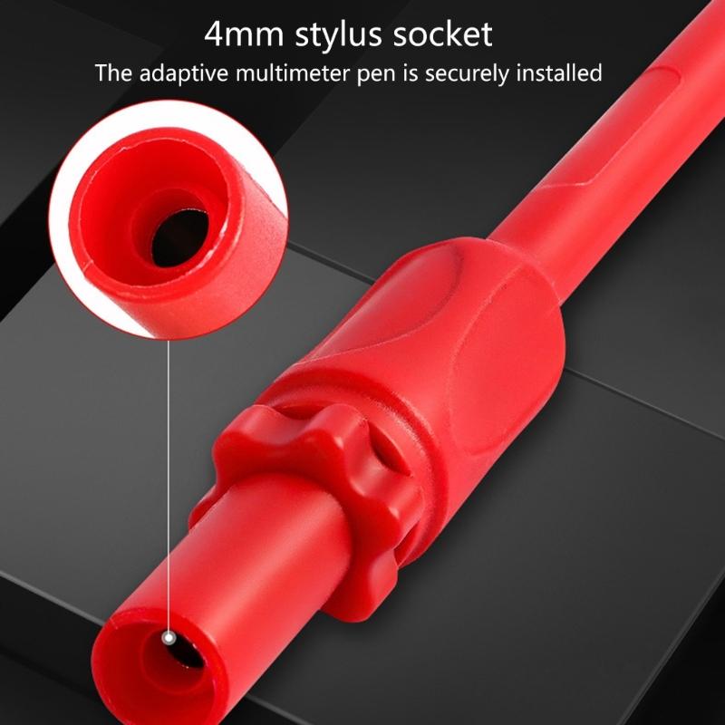 Wire Piercing Test Clips Tool Puncture Probe Multimeter Test Lead 4mm Banana Plug Universal Car Auto Testing Tools