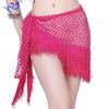 Sequin Fringe Belly Dance Hip Scarf for Jazz Practice and Performance