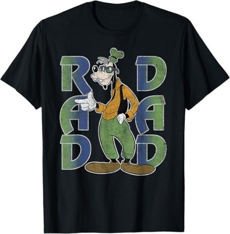 Goofy Rad Dad Black TShirt S