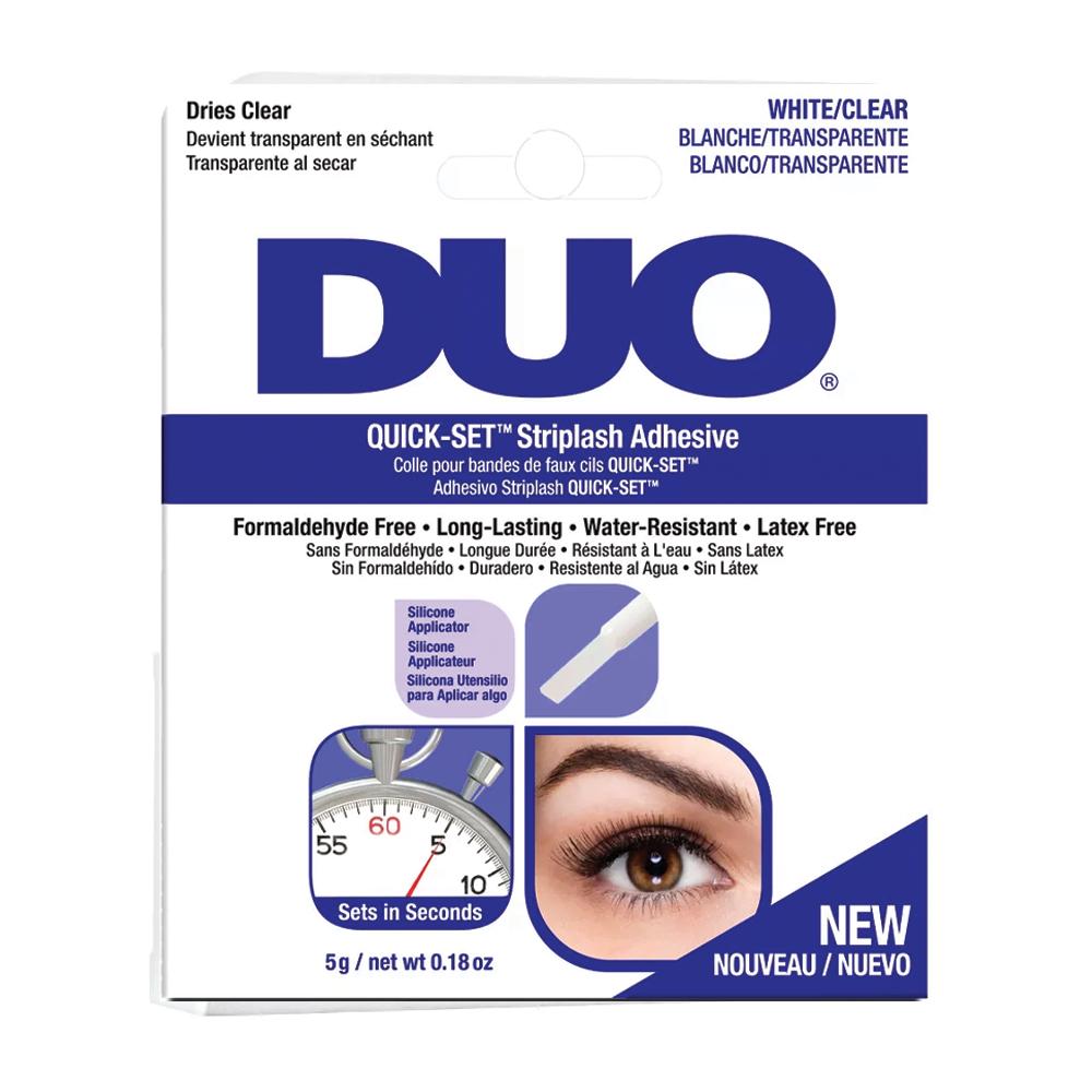 Bezbarwny Klej Do Sztucznych Rzęs DUO Quick-Set Ardell Szybkoschnący 5 G