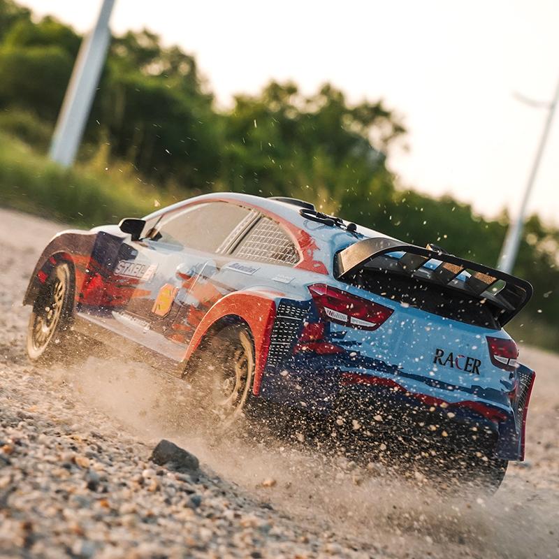 JJRC 8828 1:14 RC Car 2.4G 4WD Off-Road Wheels Strong Grip Realistic Body Electric Korean Rally Car for Children And Adults