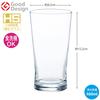 Toyo Sasaki Glass Fjord 15oz Tumbler Made In Dishwasher Good Design Award Glass Tumbler, (460ml), Japan, Safe, Shatterproof, Winner, Cup, Coffee,