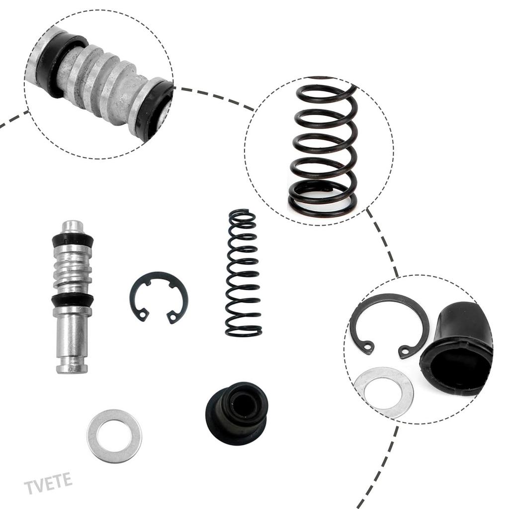 TVETE Motorcycle Repair Clutch Brake Master Piston Motorcycle Bike Brake Piston 12.7mm Master Cylinder