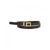 Shop   Women Premium Gold Square Ring Slim Belt Brown Tu Wbt 0749