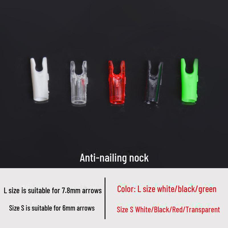 7.8mm/6mm Mixed Carbon & Fiberglass Arrows with Anti-Nail Tail
