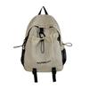 Student School Bag Women's Durable Backpack Men's Letter Print Backpack