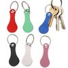 6Pcs Cart Shopping Tokens Trolley Keychain Coin Quarter Grocery Supermarket Holder Keyring Metal Ring Change Unlock Coins